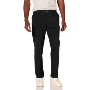 Amazon Essentials Mens Slim-Fit Casual Stretch Chino Pant (34W x 34L, Black)