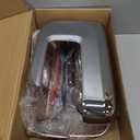 Side Mirror Covers Compatible with Ford F150 2021-2025 Chrome Door Handle Covers W/ 2 SMT Keyholes