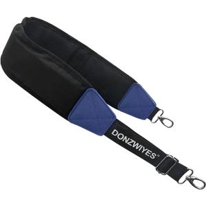Golf Bag Shoulder Strap Upgraded Single Padded Adjustable Straps Universal Replacement(Black,1 Pack)