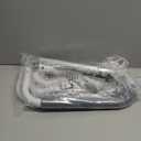 Vive Raised Toilet Seat Riser for Seniors (with Handles) - Handicap Rail Grab Bar Seat for Over Toilet - Elevated Safety for Elderly, Disabled, Medical - Elongated