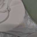 BMJL Women's High Waisted Bikini Ribbed Two Piece Swimsuit High Cut Color Block Adjustable Straps Bathing Suit (Medium, Army Green043)