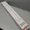 100" Wide Retractable Baby Gate Extra Wide Dog Gates with Reinforced Strip - Prevent Crawling Under Retractable Pet Gate Outdoor/Indoor Dog Gate, Mesh Gate Wide Baby Gates for Large Openings, White