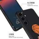 Phone Case Compatiable for Samsung Galaxy A15 5G,Slim Shockproof Protective Cover for Man Women Girl Boy Children,Basketball Boy
