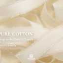 Vitalizart White Cotton Ribbon Handmade Fringe 5/8" x 21 Yd Cream Pure Natural Cotton Ribbons for Gift Wrapping Wedding Invites Bridal Shower Bouquets Holiday Decor