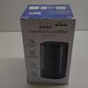 Automatic Humidifiers for Bedroom Large Room, 4.5L Cool Mist Humidifier for Home & Plant with Timer & Humidity Sensor, Last Up to 18H on High Setting, Auto Shut-Off, 360 Nozzle (Black)