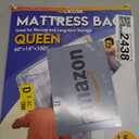 Plastic Mattress Bag for Moving Storage, Waterproof Mattress Cover, Mattress Protector for Moving Supplies - Queen Size (1.5MIL)