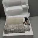 BOBOMOMO 3-Way Dimmable Touch Control Table Lamp with Dual USB Charging Ports for Bedroom Living Room Vintage Rustic Farmhouse Traditional Nightstand Bedside Lamps