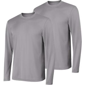 Hanes Men's Long Sleeve XL Grey