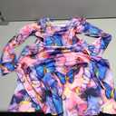 COEQINE Kids Girls Long Sleeve Dress Casual Butterfly Party Dress A-line for Toddler 10T