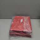 GraduationMall 8.5"x11" Smooth Padded Diploma Cover Certificate Holder Red,6-Packs
