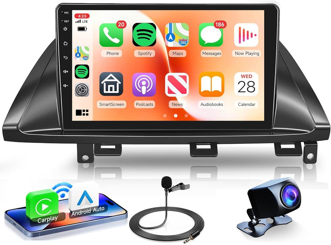 RIMOODY 4Core 2G+64G Android Car Radio for Honda Odyssey 2005-2010, Rimoody Car Stereo Wireless Carplay Android auto 10.1 Inch Touch Screen GPS WiFi EQ Mirror Link Bluetooth FM Backup Camera