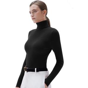 Suukess Turtleneck Sweater Black S