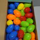 SQZUWIT 100 Pcs Prefilled Easter Eggs Filled with Toys Inside for Kids Boys Girls Pre-filled Easter Hunt Basket Stuffers Essentials Fillers Party Favors Classroom Prize Supplies