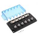 BOJACK 6-Way ANL Fuse Holder for ANL Bolt-on Fuse (Pack of 1 BANL-B6)