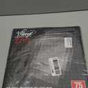 Resealable Record Outer Sleeves, Crystal Clear Premium Vinyl Record Sleeves | 12.75" X 12.75" Album Outer Sleeve, 3 Mil Premium Vinyl Sleeves, Album Protection with Flap (75 Pack)