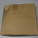 Boho Placemats 4/6/8 Set of Round Woven Placemat Macrame Style Bicolor Stitching Long Table Runner Farmhouse Rustic Natural Burlap Cotton for Kitchen Dining Table(4 Sets,Brown,12x72)