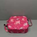 Toddler Booster Seat for Dining Table, Kids Booster Seat for Kitchen Chair with Non-Slip Bottom, Portable Detachable Washable Increasing Cushion with 2 Adjustable Straps (Unicorn)