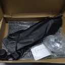 Projector Stand Tripod Adjustable, Laptop Height from 23.5 to 46.5 inches with Gooseneck Phone Holder, Floor for Office, Home, Stage, Studio, DJ Racks Holder Mount, 23.5inch-46.5inch (Black)