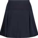 Izod Girls' School Uniform Pull-on Scooter Skirt with Undershorts, Knit Waistband & Functional Pockets, Wrinkle Resistant