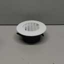 ToppYuanZea 8 Pack Round Air Vent, 4 Inch ABS Louver Vent Cover with Built-in Fly Screen Mesh, Air Soffit Vent Ceiling Louver Grille Cover for Bathroom, Kitchen, Office, Garage, Home Ventilation