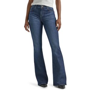 Lee Women's Legendary Mid Rise Flare Jean (12 Long)