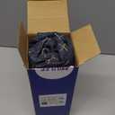 MIULEE Pack of 2 Decorative Burlap Linen Throw Pillow Covers Modern Farmhouse Vintage Pillowcase Rustic Woven Textured Cushion Cover for Sofa Couch Bed 18x18 Inch Blue