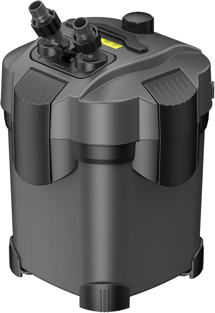 Pawfly Canister Filters for Aquarium 160 GPH Ultra Quiet External Aquarium Filter, Fish Tank Filters with Adjustable Water Pump, Sponge & Ceramic Rings for 15-55 Gallon Tanks