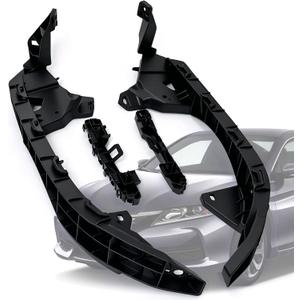 4Pcs Front Left Right Side Headlight Bumper Bracket Mount Support Retainer Kit Fit for Honda Accord 2013-2017 71190-T2A-A01, 71140-T2A-A01, 71198-T2A-A01, 71193-T2A-A01