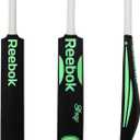 Reebok Blaze Plastic Cricket Bat Full Size 34" 4.5", Lightweight PVC, Durable Design for Practice & Recreational Play, Suitable for Ages 15+ (Green)