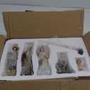 7.9 Inch Nativity Set for Christmas Indoor 13 Pieces - Exquisite Resin Craftsmanship Nativity Scene Figurines for Table Collection Holiday Decor