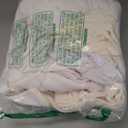 Double Color Arch Backdrop Cover Set of 3 - 6ft/6.6ft/7.2ft Wedding Spandex Fitted Covers for Round Top Arch - Baby Party Birthday Banquet Shower (White+Cream)