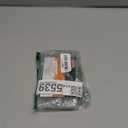 White Painted Self Tapping Gutter Screws #8 x 1/2" Hex Head Downspout Sheet Metal Screws, 250 Pieces
