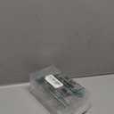 Amyhill 12 Pcs Succulents Plants Decorative Shower Curtain Hooks Mini Succulents Green Shower Curtain Rings Hanger Stainless Steel Resin Plant Theme Hooks for Home Bathroom Decor