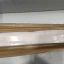 Cordless Bamboo Roman Shade, Light Filtering Blinds 38x64, Carbonized