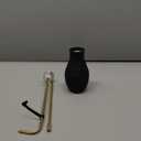 Dreyoo Squeeze Bottle for Hanging Plants, 19" Long Spout Plant Watering Bottle, Easy Squeeze Indoor/Outdoor Watering Can Alternative, Precise Sprinkling for Hanging Baskets, Houseplants, 8oz (Black)