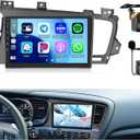 8 Core Car Radio for Kia Optima K5 2010 2011 2012 2013, 9 inch HD IPS Touch Screen for K5 Optima Bluetooth Radio with CarPlay/Android Auto, Bluetooth 5.0, 32EQ, 1280 * 720, 4GB+64GB