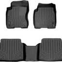 MAXLINER Floor Mats 2 Row Liner Set for 2008-2013 Nissan Rogue