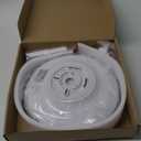 Smart Waterproof LED Flush Mount Ceiling Light Fixture,with Bluetooth Speaker,11 Inch,18 watt,Dimmable Music Lamp,RGB Color Changing Light with Remote Control,for Bathroom,Shower,Bedroom (White-Dimming Function+Bluetooth)