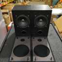 Elimavi 30W X 2 Powered Bookshelf Speakers - 3.5-RCA Input for Turntable, TV, PC, Record Player Speakers with 4 Inch Woofer & Wall Mounted