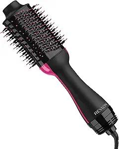 REVLON One Step Volumizer PLUS Hair Dryer and Styler | More Volume, Less Damage, and More Styling Control for Easy and Fast Salon-Style Blowouts, Plus Travel Friendly (Black)