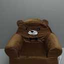Cuddly Toddler First Chair, Premium Character Chair, Brown, 18 Month up to 3 Years