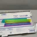 Premium Acrylic Mahjong Racks with Pushers  Set of 4 Colorful Mahjong Stands with Dice | Durable, Easy-Carry Design for American Mahjong Lovers