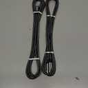 JSAUX 100W USB C to USB C Cable [2-Pack 6.6FT], Type C Fast Charging Cord Compatible with iPhone 17/iPhone Air/iPhone 17 Pro/iPhone 17 Pro Max, iPhone 16/15 Series, Galaxy S/Note, MacBook, iPad - Grey