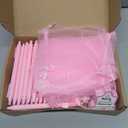 TaoBary 50 Sets Baby Shower Pens Bulk Pink It's a Girl Ballpoint Pens Baby Shower Favors with Thank You Cards and Organza Bags Gender Reveal Guests Decorations