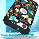 Hocase for iPhone 17e/iPhone 16e Case, Heavy Duty Shockproof Protection Hard Plastic+Silicone Rubber Hybrid Protective Phone Case for iPhone 17e/16e 6.1" - Butterflies in Garden