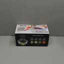 Mueller Pro-Series All-in-One, 12 Blade Mandoline Slicer for Kitchen, Food Chopper, Vegetable Slicer and Spiralizer, Cutter, Dicer, Grater, Kitchen Gadgets Sets with Container, White Sand/Gray