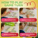 2 x LINES  Fun & Clever 2-Player Pocket-Sized Strategy & Memory Card Game for Kids, Teens & Adults (Ages 7+), Fast-Paced Head-to-Head Game, Perfect for Travel, Game Night & Stocking Stuffers