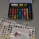 48 Colors Watercolor Paint Set for Adults with Watercolor Workbook-Create 36 Beautiful Paintings,Complete Water Colors Paint Adult Set for Beginners&Artists 3 Pack