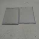 4 Pack Magnetic Comic Book Holder Outer Clear Comic Book Display Case Inside Wall Mountable UV Protection Slab Protectors Fits Most Wall Display (7.52" X 12.24",7.13" X 10.91")