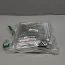 3x6ft Clear Tarps Heavy Duty PVC Vinyl 14 Mil Thick Tarpaulin, Glass Tarpaulin with Metal Grommets, Protects Against Water, UV-Ray, Tear, Cold Weather Resistan for Greenhouse Balcony Garden